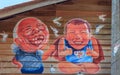 Penang wall artwork at Chew Jetty