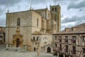 Square of Penaranda de Duero in province of Burgos, Spain Royalty Free Stock Photo