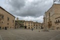 Main Square of Penaranda de Duero in province of Burgos, Spain Royalty Free Stock Photo