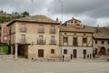 Square of Penaranda de Duero in province of Burgos, Spain Royalty Free Stock Photo