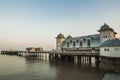 Penarth Pier at night Royalty Free Stock Photo