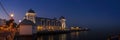 Penarth Pier at night Royalty Free Stock Photo