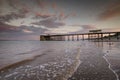Penarth Pier at Sunset Royalty Free Stock Photo