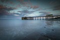 Penarth Pier at Sunset Royalty Free Stock Photo