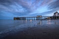 Penarth Pier at Sunset Royalty Free Stock Photo