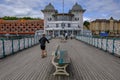 Penarth, Wales - May 21, 2017: Penarth Pier Pavillion Royalty Free Stock Photo