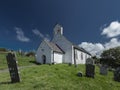 Penbryn, Ceredigion, Wales, 28th July 2020, Saint Michaels Church exterior view