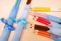 Pencil chopsticks Gift Royalty Free Stock Photo