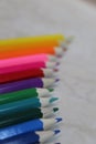 Pencil-color your life that it would become brighter