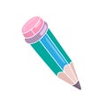 Pencil. Colorful icon. Element of art tools