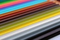 Pencil colors diagonal gradient texture Royalty Free Stock Photo