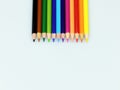 Pencil Colour isolated in white background