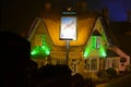 Pencil Cottage at Night