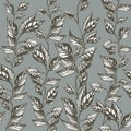 Pencil draw natrure background pattern