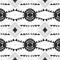 Pencil drawn ethnic pattern. Eps 10