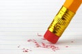 Pencil Eraser Royalty Free Stock Photo