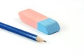 Pencil and eraser