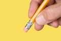 Pencil eraser Royalty Free Stock Photo