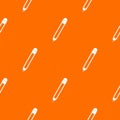 Pencil with eraser pattern seamless Royalty Free Stock Photo