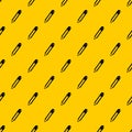 Pencil with eraser pattern vector Royalty Free Stock Photo