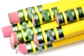 Pencil Erasers Royalty Free Stock Photo