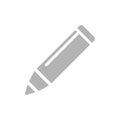 Pencil icon n white background, vector illustration Royalty Free Stock Photo