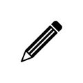 Pencil icon . pen symbol. edit icon vector Royalty Free Stock Photo