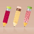 Pencil icons