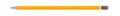 Pencil isolated on pure white background. Painting Royalty Free Stock Photo