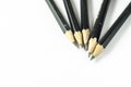 Pencil on isolatedbackground Royalty Free Stock Photo