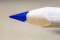 Pencil and pencils at high magnification. Stylus and crayon pencil for drawing and sketching for cartoonists. Royalty Free Stock Photo