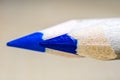 Pencil and pencils at high magnification. Stylus and crayon pencil for drawing and sketching for cartoonists. Royalty Free Stock Photo