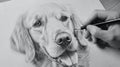 Pencil Portraiture: A Retriever's Essence