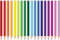 Pencil rainbow