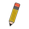 Pencil school isolated icon