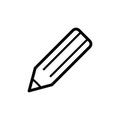 Pencil sharpener icon flat vector template design trendy Royalty Free Stock Photo