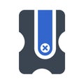 Pencil Sharpner icon Royalty Free Stock Photo