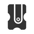 Pencil Sharpner icon Royalty Free Stock Photo