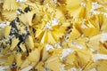 Pencil shavings background Royalty Free Stock Photo