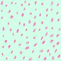 Pencil sketch dot pattern background set