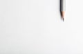Pencil tip and blank background Royalty Free Stock Photo