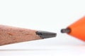 Pencil tips Royalty Free Stock Photo