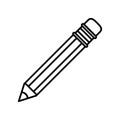 Pencil tool line style icon