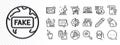 Pencil, Touchscreen gesture and Web inventory line icons for web app. Pictogram icon. Glare of light icons. Vector