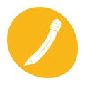 Pencil utensil write icon image