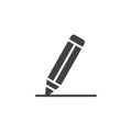 Pencil vector icon