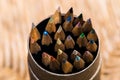 Pencils: close-up Royalty Free Stock Photo