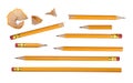 Pencils collection Royalty Free Stock Photo