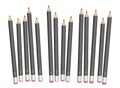 Pencils Degrees Of Hardness Different Grades Lengths
