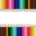 Pencils multicolored abstract background